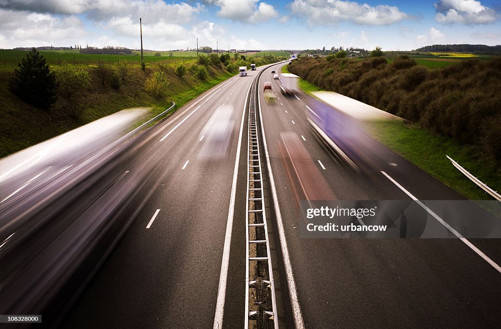 Tráfico en autopista