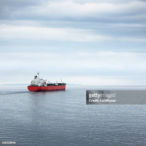 industrial ship at sea - kattegat stock pictures, royalty-free photos & images