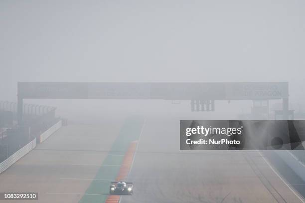 Mike Conway, Kamui Kobayashi, José María López, Sébastien Buemi, Kazuki Nakajima, Fernando Alonso and Anthony Davidson of Toyota Gazoo Racing,...