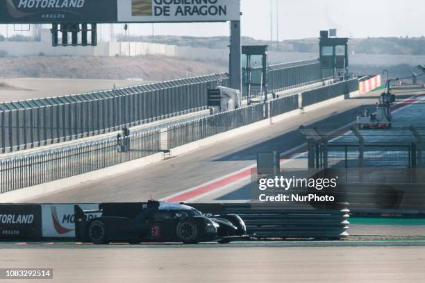 Mike Conway, Kamui Kobayashi, José María López, Sébastien Buemi, Kazuki Nakajima, Fernando Alonso and Anthony Davidson of Toyota Gazoo Racing,...