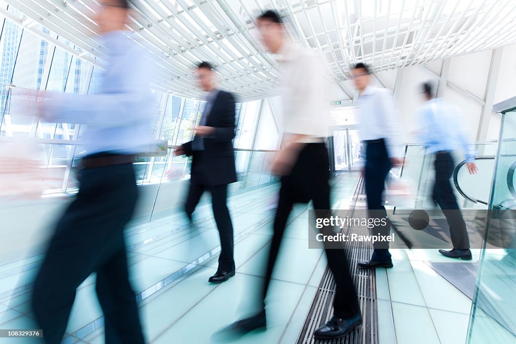 Business People in motion