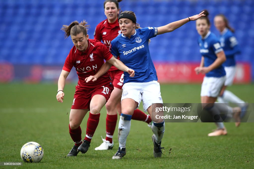 Liverpool FC Women v Everton Ladies FC - FA Continental Tyres Cup