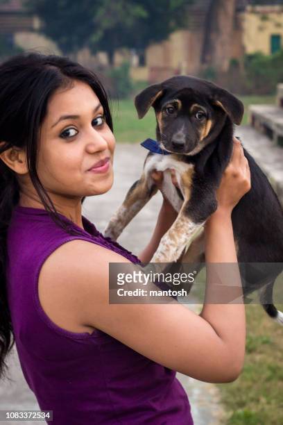 267 Indian Woman With Dog Photos and Premium High Res Pictures - Getty  Images