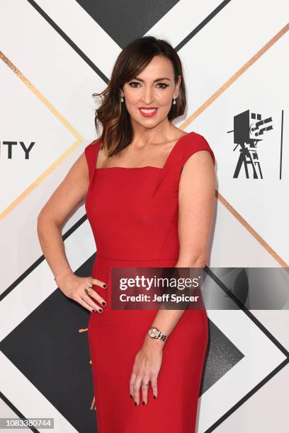 Sally Nugent attends the 2018 BBC Sports Personality Of The Year at The Vox Conference Centre on December 16, 2018 in Birmingham, England.