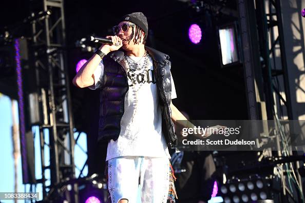 Rapper Killy performs onstage during day 2 of Rolling Loud Festival ...