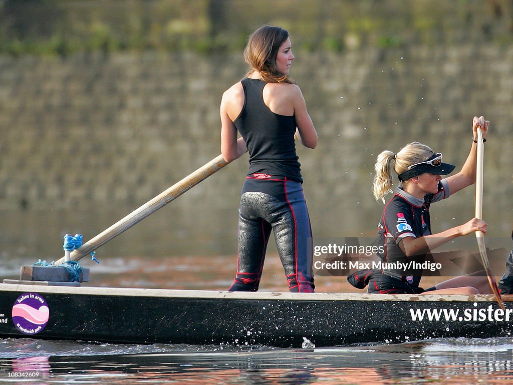 Kate Middleton Training For Sisterhood Cross Channel Rowing Challenge 