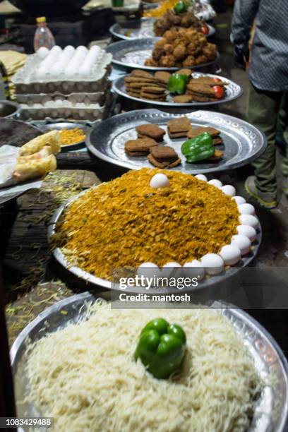 street food vendor during festival. - west bengal stock pictures, royalty-free photos & images