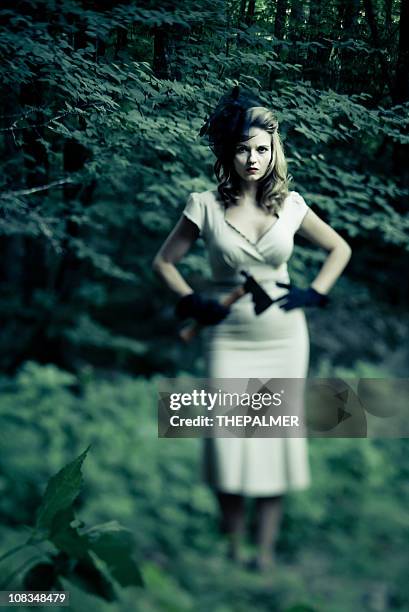 serial killer woman - outrage 2010 film stock pictures, royalty-free photos & images