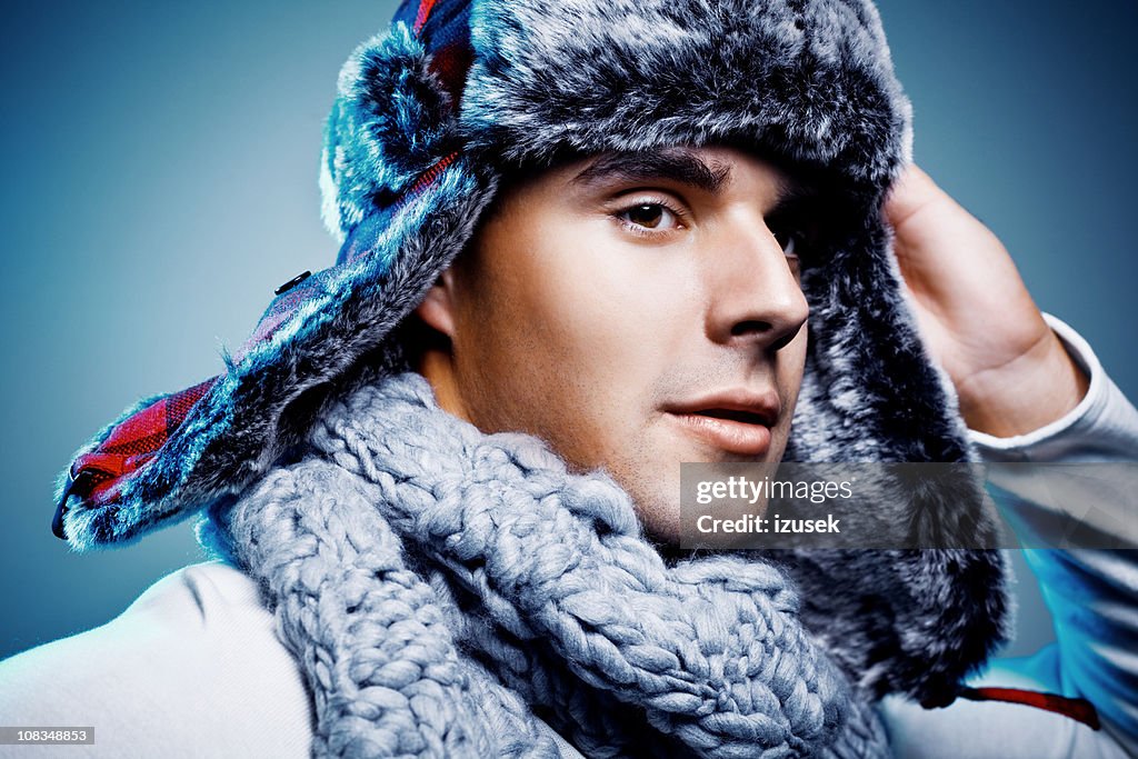 Inverno moda uomo