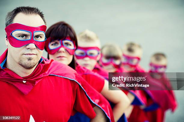 super dad - superhero stock pictures, royalty-free photos & images