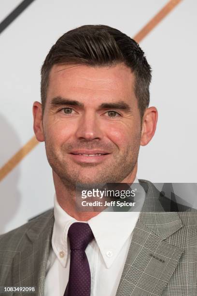 Jimmy Anderson attends the 2018 BBC Sports Personality Of The Year at The Vox Conference Centre on December 16, 2018 in Birmingham, England.