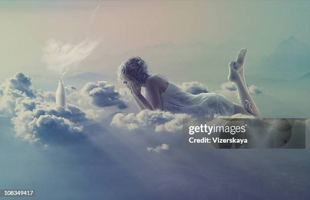 sweet vanilla heaven - heaven angels stock pictures, royalty-free photos & images