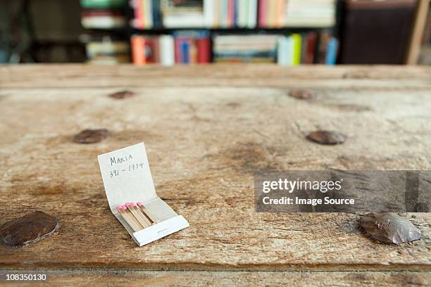 phone number on a matchbook - phone number stock pictures, royalty-free photos & images