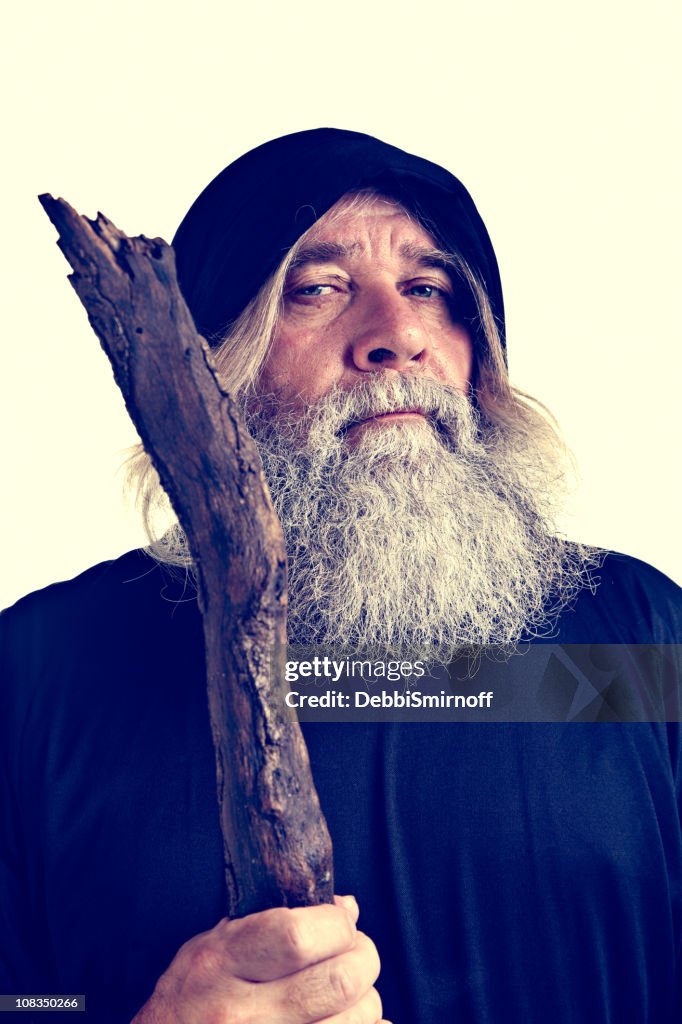 Wise Man With Staff