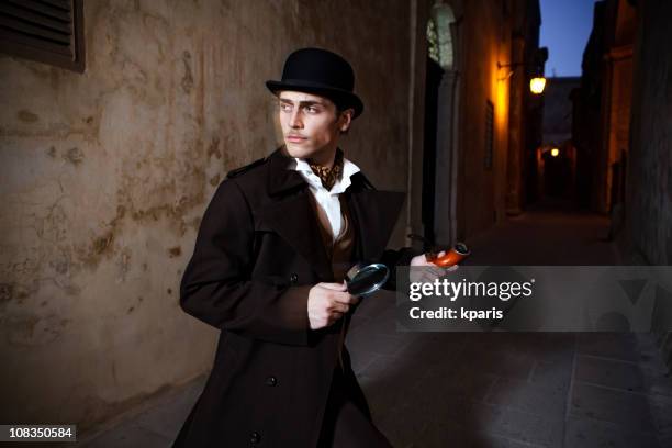 sherlock holmes - sherlock holmes imagens e fotografias de stock