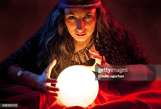 fortune teller - fortune teller stock pictures, royalty-free photos & images