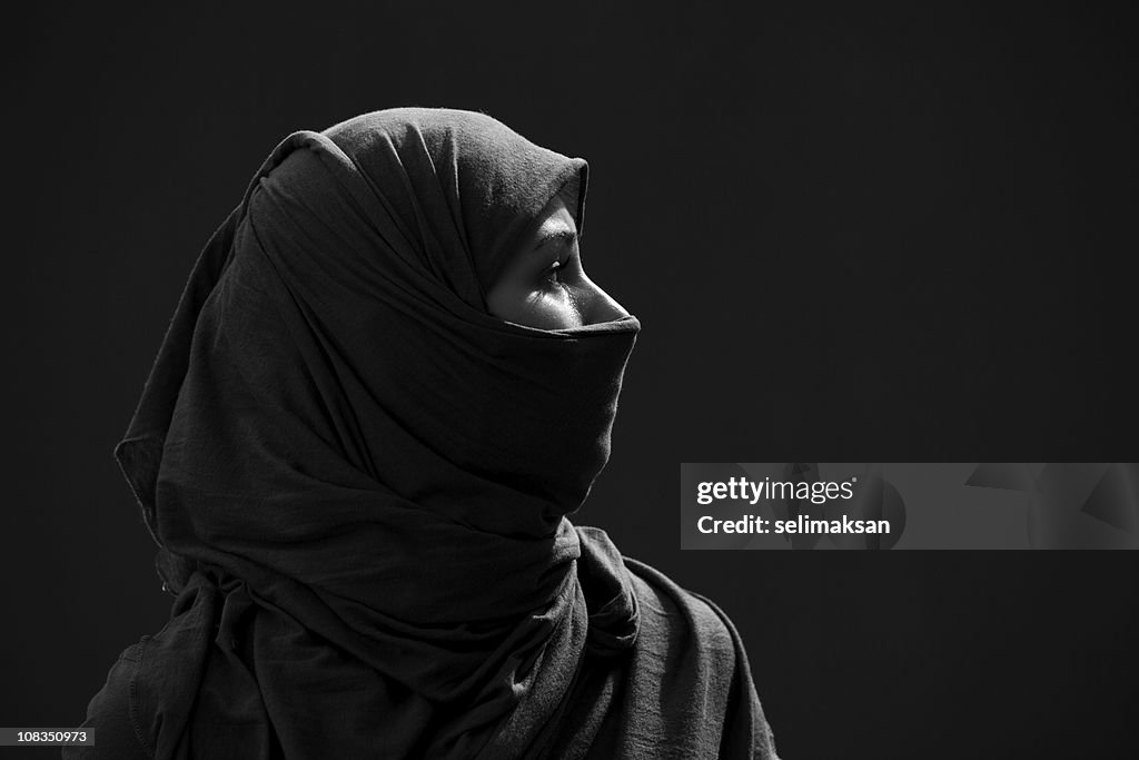 Muslim woman in hijab