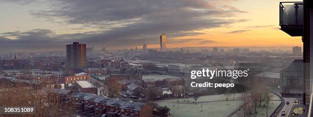 paisagem urbana - manchester grande manchester - fotografias e filmes do acervo