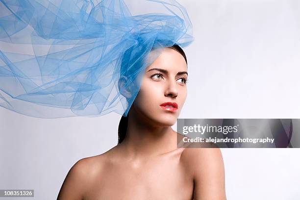 beauty concept - hair editorial stock pictures, royalty-free photos & images