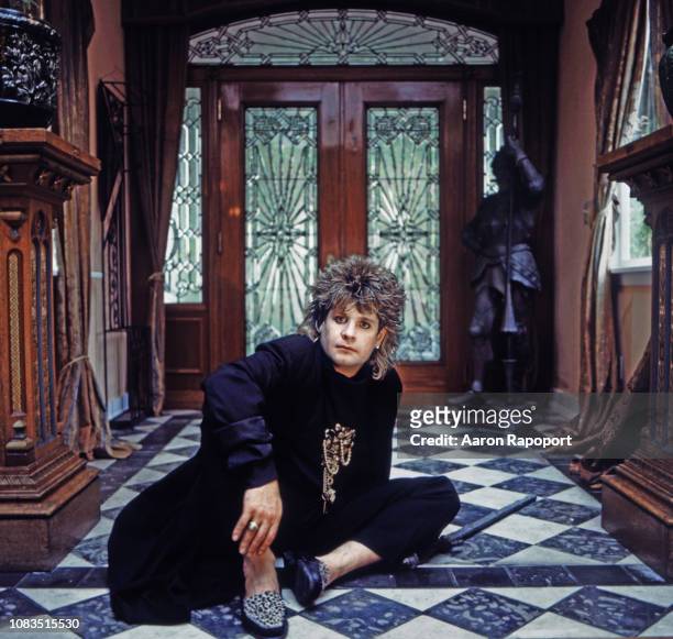 Rock and roll legend Ozzy Osbourne poses for a portrait in Los Angeles, California.