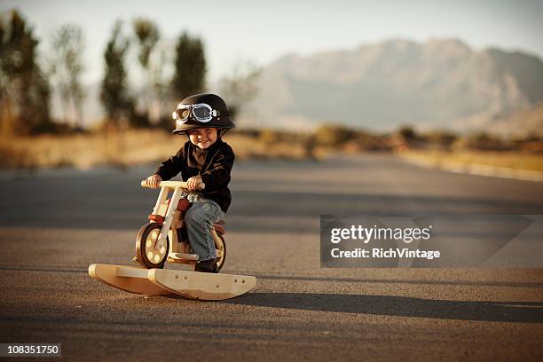 born to be mild - vintage motorcycle helmet stock pictures, royalty-free photos & images