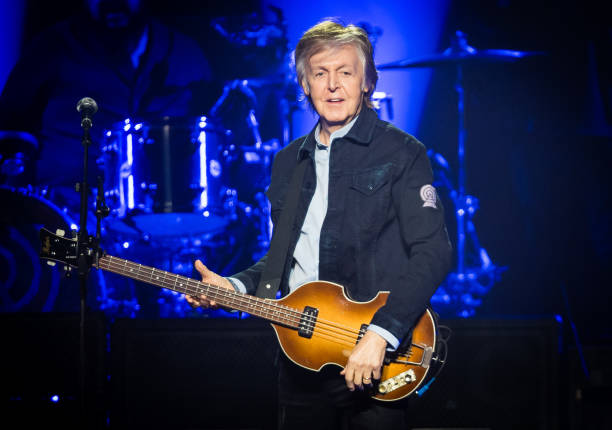 Paul McCartney performs live at The O2 Arena on December 16, 2018 in London, England.