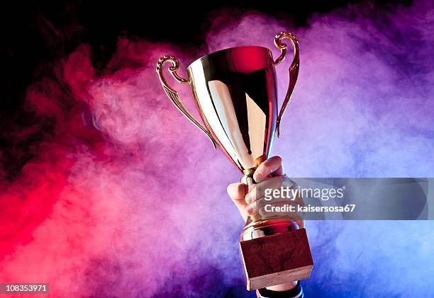 trophy - trophy award stock pictures, royalty-free photos & images