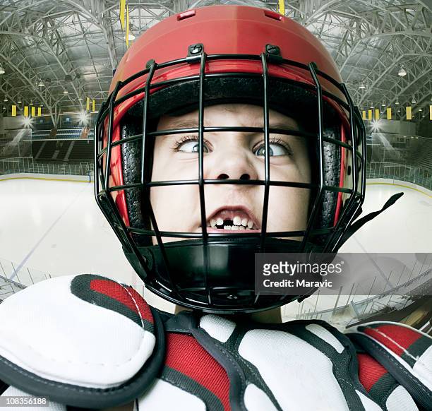 icehockey star - sportmasker stockfoto's en -beelden