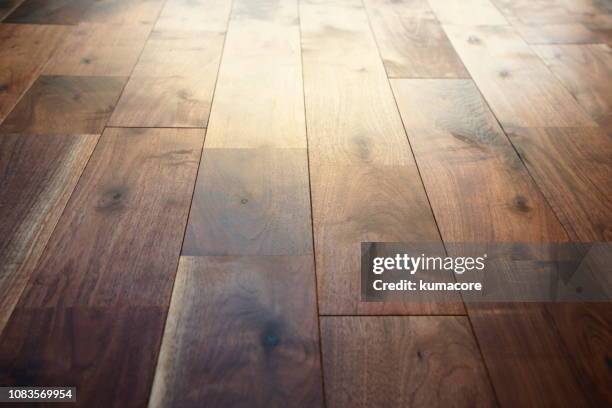 wooden floor - parket stockfoto's en -beelden