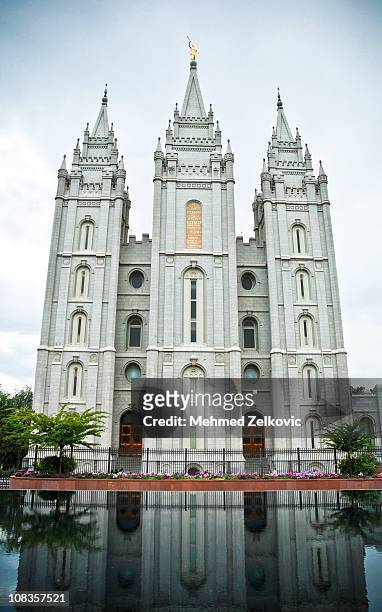 lds temple - mormonisme stockfoto's en -beelden