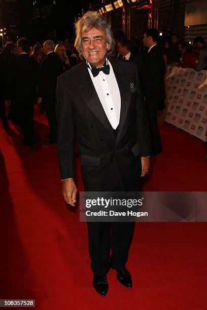 David Dickinson attends the National Television Awards 2011 held at Indigo at The O2 Arena on January 26, 2011 in London, England.