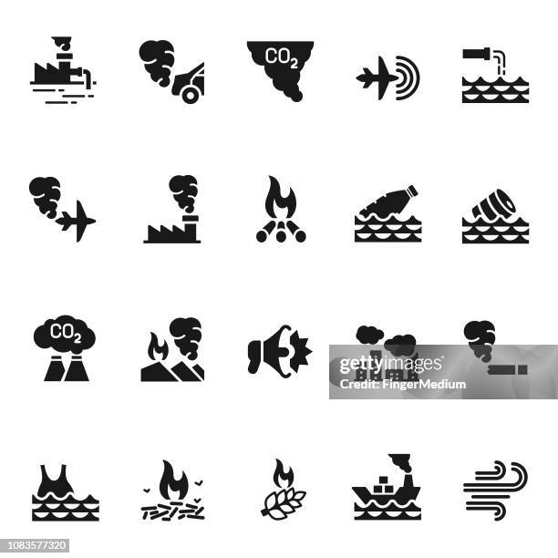 pollution icon - plastic pipe stock illustrations