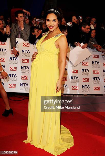 Myleene Klass attends the The National Television Awards at the O2 Arena on January 26, 2011 in London, England.