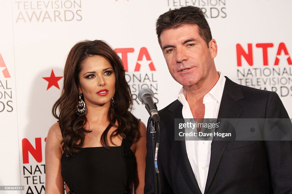National Television Awards - Winners Boards