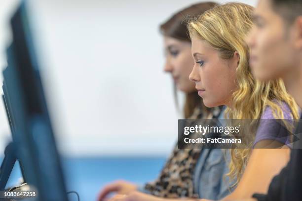 Stock Photo Library Computer Lab 704 Library Computer Lab Stock Photos, High-Res Pictures, and Images ...