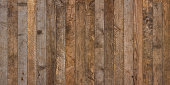 Wide vintage old wooden planks texture