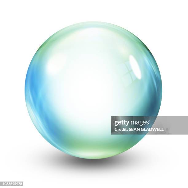 crystal ball illustration - 水晶 ストックフォトと画像