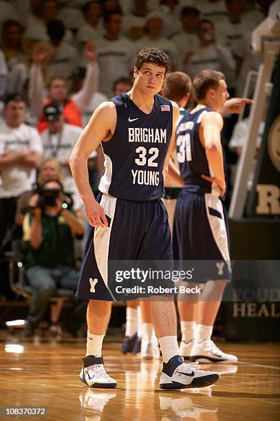 Brigham Young Jimmer Fredette during game vs Colorado State at Moby Arena. Fort Collins, CO 1/22/2011CREDIT: Robert Beck