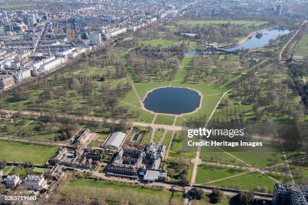 Kensington Palace and Kensington Gardens, London, 2018. Artist Historic England Staff Photographer.