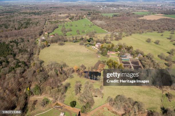 Park around Forest Lodge, Windsor Great Park, Berkshire, 2018. Artist Historic England Staff Photographer.