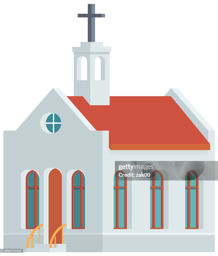 Edificio De La Iglesia Vector Icono Ilustración de stock - Getty Images Edificio De La Iglesia Vector Icono Ilustración de stock - Getty Images