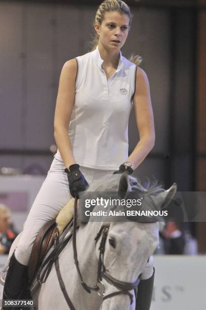 Athina Onassis in Villepinte, France on December 10th, 2009.