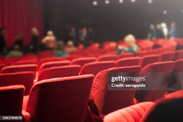 Thatre Chair Rear View Back Of Theater Seats Photos and Premium High Res Pictures - Getty Images