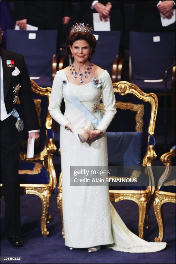 The Swedish Royal Family At The Nobel Prize Ceremony Held At The Concert Hall In Stockholm, Sweden On December 10, 2004.