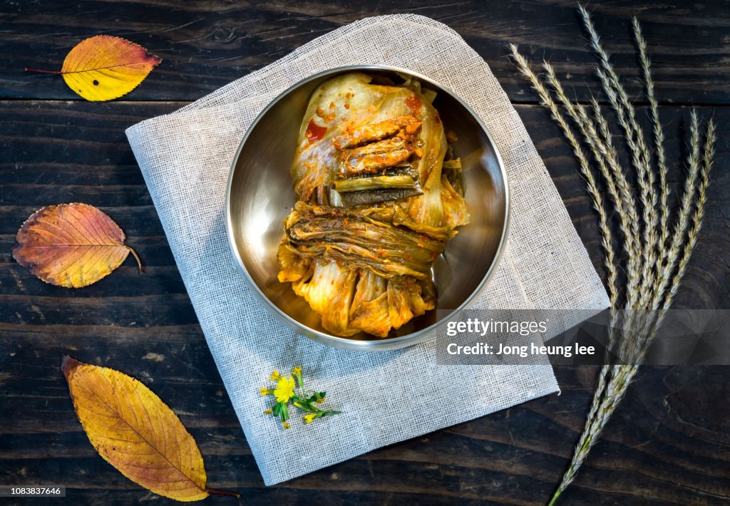 Korea's representative health food kimchi