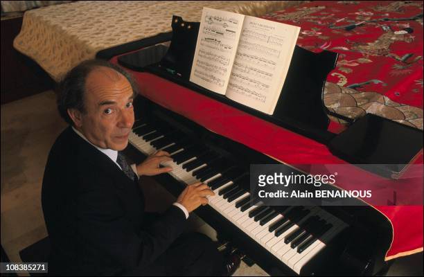 Paul Badura-Skoda, the pianist at home in Viatna on December 01, 1990.