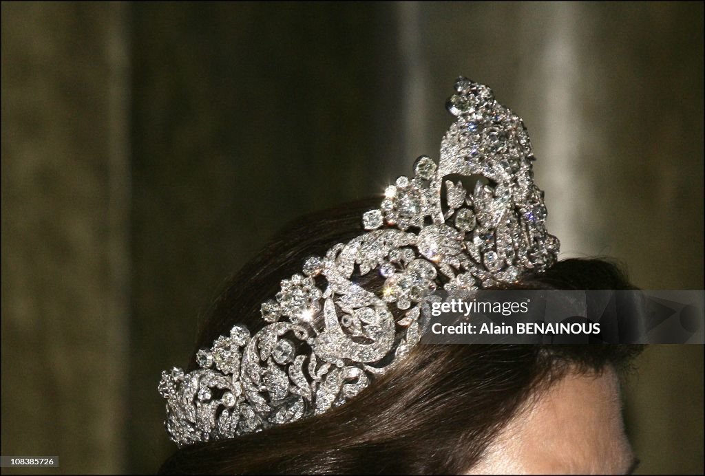 King Carl Gustaf's sixtieth birthday gala dinner at the Royal Palace of Stockholm in Stockholm, Sweden on April 30, 2006.