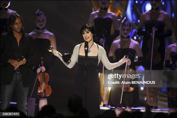 Enya in London, United Kingdom on November 15, 2006.