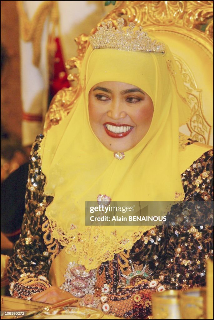 Brunei Celebrates The Fifty-Seventh Birthday Of Its Sultan Hassanal Bolkiah In Brunei Darussalam On July 01, 2003.
