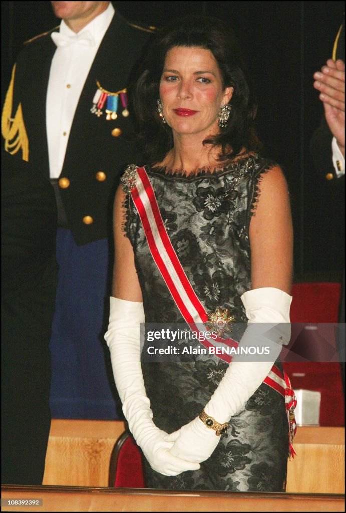 National Day In Monaco, Gala Evening At Grimaldi Forum In Monaco On November 19, 2003.